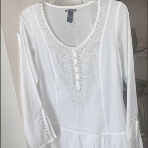 Lucky Brand white casual dress